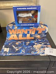 MaxSold Auction: Blue Jays Andres Gimenez Bobblehead - Toronto (Ontario, Canada) SELLER MANAGED Downsizing Online Auction - Winners Circle