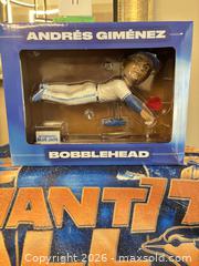 MaxSold Auction: Blue Jays Andres Gimenez Bobblehead - Toronto (Ontario, Canada) SELLER MANAGED Downsizing Online Auction - Winners Circle