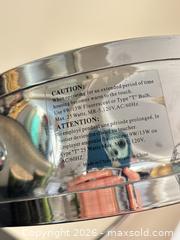 MaxSold Auction: Chrome Lighted Vanity Makeup Mirror with Fluorescent Lighting - Toronto (Ontario, Canada) SELLER MANAGED Downsizing Online Auction - Winners Circle