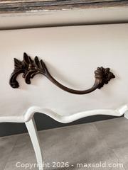 MaxSold Auction: French Provincial White Painted Console Table with Drawer - Toronto (Ontario, Canada) SELLER MANAGED Downsizing Online Auction - Winners Circle