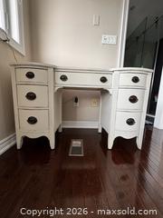 MaxSold Auction: Vintage solid wood vanity set - Toronto (Ontario, Canada) SELLER MANAGED Downsizing Online Auction - Winners Circle
