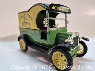 MaxSold Auction: 1912 Die Cast John Deere Ford Model T Delivery Truck Piggy Bank - Oshawa (Ontario, Canada) SELLER MANAGED Commercial Liquidation Online Auction - Bond Street West (STORAGE)