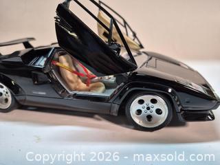 MaxSold Auction: 1988 Lamborghini Countach Model Car 1/18 - Oshawa (Ontario, Canada) SELLER MANAGED Commercial Liquidation Online Auction - Bond Street West (STORAGE)