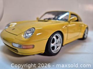 MaxSold Auction: 1993 Porsche Carrera 911 Model Car - Oshawa (Ontario, Canada) SELLER MANAGED Commercial Liquidation Online Auction - Bond Street West (STORAGE)