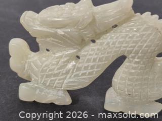 MaxSold Auction: A Vintage Asian Chinese Jade Dragon Figurine - Oshawa (Ontario, Canada) SELLER MANAGED Commercial Liquidation Online Auction - Bond Street West (STORAGE)
