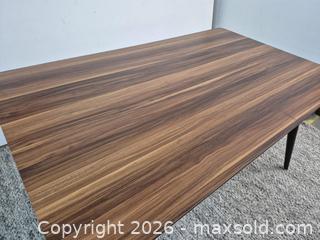 MaxSold Auction: Contemporary Dining Table - Oshawa (Ontario, Canada) SELLER MANAGED Commercial Liquidation Online Auction - Bond Street West (STORAGE)