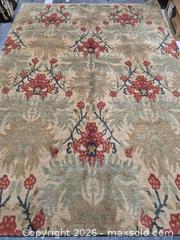 MaxSold Auction: New Hand Knotted in Nepal Spanish European Style Wool Carpet - Oshawa (Ontario, Canada) SELLER MANAGED Commercial Liquidation Online Auction - Bond Street West (STORAGE)