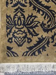 MaxSold Auction: New Hand Knotted in Nepal William Morris Design Wool Rug - Oshawa (Ontario, Canada) SELLER MANAGED Commercial Liquidation Online Auction - Bond Street West (STORAGE)