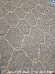 MaxSold Auction: New Hand Knotted in Nepal Wool Rug - Oshawa (Ontario, Canada) SELLER MANAGED Commercial Liquidation Online Auction - Bond Street West (STORAGE)