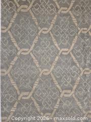 MaxSold Auction: New Hand Knotted in Nepal Wool Rug - Oshawa (Ontario, Canada) SELLER MANAGED Commercial Liquidation Online Auction - Bond Street West (STORAGE)