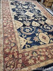 MaxSold Auction: New Handmade Oushak Persian Design Wool Rug - Oshawa (Ontario, Canada) SELLER MANAGED Commercial Liquidation Online Auction - Bond Street West (STORAGE)