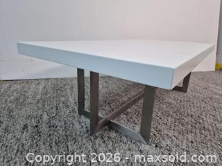 MaxSold Auction: New Modern Coffee Table - Oshawa (Ontario, Canada) SELLER MANAGED Commercial Liquidation Online Auction - Bond Street West (STORAGE)