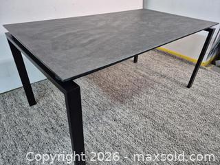 MaxSold Auction: New Modern Dining Table - Oshawa (Ontario, Canada) SELLER MANAGED Commercial Liquidation Online Auction - Bond Street West (STORAGE)