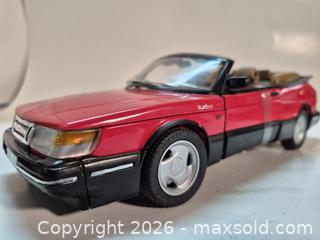 MaxSold Auction: SAAB Turbo Cabriolet 1/18 Model Car - Oshawa (Ontario, Canada) SELLER MANAGED Commercial Liquidation Online Auction - Bond Street West (STORAGE)