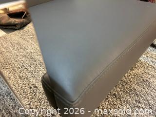 MaxSold Auction: Two Leatherette Fairmont Accent Chairs - Oshawa (Ontario, Canada) SELLER MANAGED Commercial Liquidation Online Auction - Bond Street West (STORAGE)