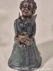 MaxSold Auction: Victorian Style Bronze Angel Candle Holder - Oshawa (Ontario, Canada) SELLER MANAGED Commercial Liquidation Online Auction - Bond Street West (STORAGE)