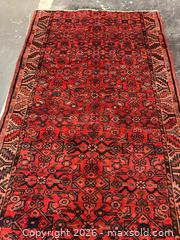 MaxSold Auction: Vintage Persian Handmade Rug - Oshawa (Ontario, Canada) SELLER MANAGED Commercial Liquidation Online Auction - Bond Street West (STORAGE)