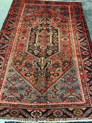 MaxSold Auction: Vintage Persian Handmade Wool Rug - Oshawa (Ontario, Canada) SELLER MANAGED Commercial Liquidation Online Auction - Bond Street West (STORAGE)