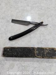 MaxSold Auction: Bengall Straight Razor with H.B. & Sons Sheffield Marking - Trent Hills (Ontario, Canada) SELLER MANAGED Reseller Online Auction - Industrial Drive