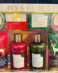 MaxSold Auction: Ivy & Castle Bath & Body Gift Set — Holiday Scents - Smiths Falls (Ontario, Canada) SELLER MANAGED Downsizing Online Auction - Salmon Side Road