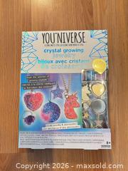 MaxSold Auction: You'Niverse Crystal Growing Jewelry Kit - Smiths Falls (Ontario, Canada) SELLER MANAGED Downsizing Online Auction - Salmon Side Road