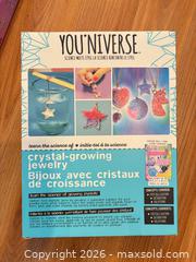 MaxSold Auction: You'Niverse Crystal Growing Jewelry Kit - Smiths Falls (Ontario, Canada) SELLER MANAGED Downsizing Online Auction - Salmon Side Road