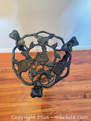 MaxSold Auction: Cast Iron Two-Tier Plant Stand for Outdoor/Garden - Strathroy-Caradoc (Ontario, Canada) SELLER MANAGED Estate Sale Online Auction - Claire Court