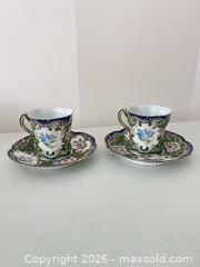 MaxSold Auction: Ceramic / Bone China Pieces with moriage raised enamel details - Strathroy-Caradoc (Ontario, Canada) SELLER MANAGED Estate Sale Online Auction - Claire Court
