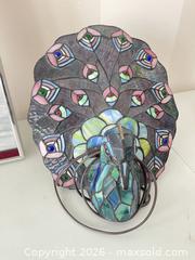 MaxSold Auction: Charlie Chaplin Stained Glass Window and peacock lamp - Strathroy-Caradoc (Ontario, Canada) SELLER MANAGED Estate Sale Online Auction - Claire Court