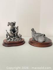MaxSold Auction: Chilmark Two Pewter Sculptures: Ruffed Grouse & Western Rescue - Strathroy-Caradoc (Ontario, Canada) SELLER MANAGED Estate Sale Online Auction - Claire Court