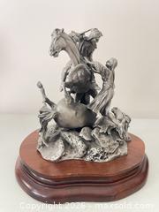 MaxSold Auction: Chilmark Two Pewter Sculptures: Ruffed Grouse & Western Rescue - Strathroy-Caradoc (Ontario, Canada) SELLER MANAGED Estate Sale Online Auction - Claire Court