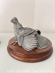 MaxSold Auction: Chilmark Two Pewter Sculptures: Ruffed Grouse & Western Rescue - Strathroy-Caradoc (Ontario, Canada) SELLER MANAGED Estate Sale Online Auction - Claire Court