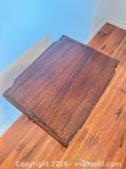 MaxSold Auction: Chinese Chippendale Style Carved Mahogany End Table - Strathroy-Caradoc (Ontario, Canada) SELLER MANAGED Estate Sale Online Auction - Claire Court