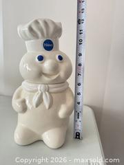MaxSold Auction: Collectible Pillsbury Doughboy ceramic cookie jar.  Vintage 1988 - Strathroy-Caradoc (Ontario, Canada) SELLER MANAGED Estate Sale Online Auction - Claire Court