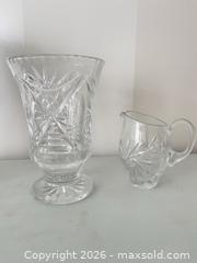 MaxSold Auction: Crystal Clear Cut-Glassware Set — Serving Pieces and Vases - Strathroy-Caradoc (Ontario, Canada) SELLER MANAGED Estate Sale Online Auction - Claire Court