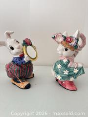 MaxSold Auction: Fitz & Floyd Cotton Tailors Rabbit Sugar and Creamer Set from 1995.   - Strathroy-Caradoc (Ontario, Canada) SELLER MANAGED Estate Sale Online Auction - Claire Court