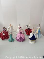 MaxSold Auction: Lot of 8 Royal Doulton Figures  - Strathroy-Caradoc (Ontario, Canada) SELLER MANAGED Estate Sale Online Auction - Claire Court