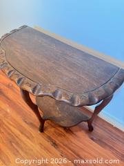 MaxSold Auction: Mahogany Solid Wood Occasional Table, Vintage/Antique - Strathroy-Caradoc (Ontario, Canada) SELLER MANAGED Estate Sale Online Auction - Claire Court