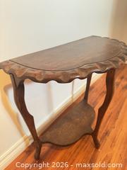MaxSold Auction: Mahogany Solid Wood Occasional Table, Vintage/Antique - Strathroy-Caradoc (Ontario, Canada) SELLER MANAGED Estate Sale Online Auction - Claire Court