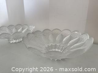MaxSold Auction: Matching set of 2 Glass serving bowls  - Strathroy-Caradoc (Ontario, Canada) SELLER MANAGED Estate Sale Online Auction - Claire Court