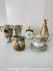 MaxSold Auction: Nippon Hand-Painted Porcelain; one Royal Kinran - Strathroy-Caradoc (Ontario, Canada) SELLER MANAGED Estate Sale Online Auction - Claire Court