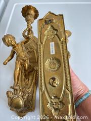 MaxSold Auction: Pair of Italian Gilded Brass Rococo Wall Sconces - Strathroy-Caradoc (Ontario, Canada) SELLER MANAGED Estate Sale Online Auction - Claire Court