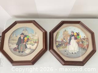 MaxSold Auction: Royal Doulton decorative plates in frames - Strathroy-Caradoc (Ontario, Canada) SELLER MANAGED Estate Sale Online Auction - Claire Court