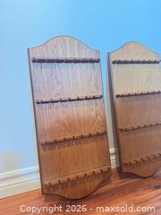 MaxSold Auction: Solid Wood Wall-Mounted Spoon Display Rack (Pair) - Strathroy-Caradoc (Ontario, Canada) SELLER MANAGED Estate Sale Online Auction - Claire Court