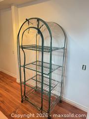 MaxSold Auction: This item is a 4-tier mini greenhouse with a steel frame and a clear PVC cover.  - Strathroy-Caradoc (Ontario, Canada) SELLER MANAGED Estate Sale Online Auction - Claire Court