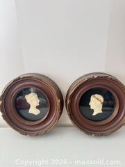 MaxSold Auction: Vintage Antique Bisque Cameo Man and Woman Portrait - Strathroy-Caradoc (Ontario, Canada) SELLER MANAGED Estate Sale Online Auction - Claire Court