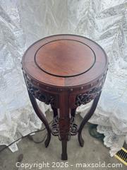 MaxSold Auction: Vintage Chinese Carved Rosewood Fern Stand - Strathroy-Caradoc (Ontario, Canada) SELLER MANAGED Estate Sale Online Auction - Claire Court