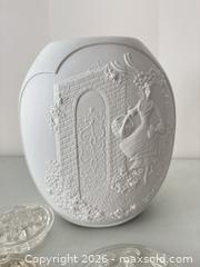 MaxSold Auction: Vintage Kaiser Bisque Porcelain Vase & Flower Frogs - Strathroy-Caradoc (Ontario, Canada) SELLER MANAGED Estate Sale Online Auction - Claire Court