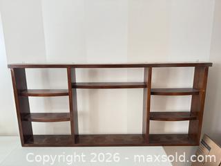 MaxSold Auction: Wood Display Shelf - Strathroy-Caradoc (Ontario, Canada) SELLER MANAGED Estate Sale Online Auction - Claire Court