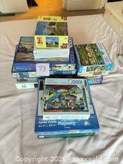 MaxSold Auction: 13 jigsaw puzzles - Novato (California, USA) SELLER MANAGED Estate Sale Online Auction - Nina Drive